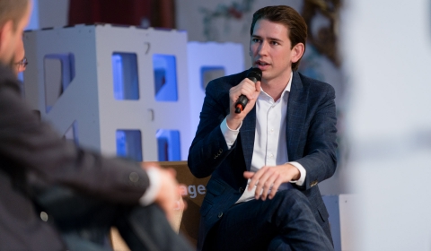 win² Zukunftskonferenz mit Minister Sebastian Kurz © ROBIN CONSULT