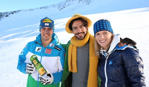 Marlies Schild Mario Matt Stefano Bernardin © GEPA pictures