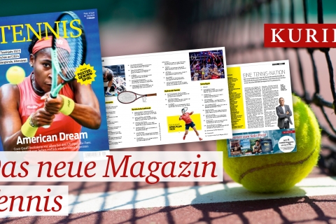 teaserkuriermagazintennis © KURIER