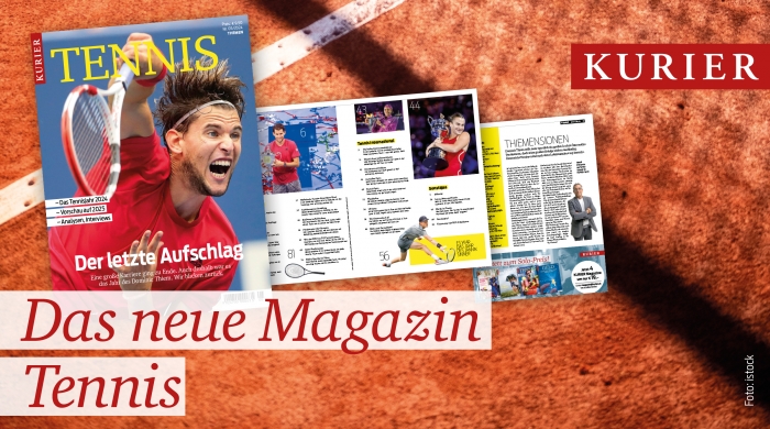 teaserkuriertennismagazin2024 © Kurier